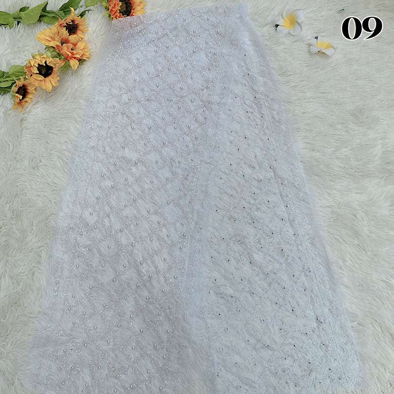 Dai Women's Shawl Thailand Beads Lace Shawl Glitter Scarf Mesh Wrap Cape Dai Et image 0