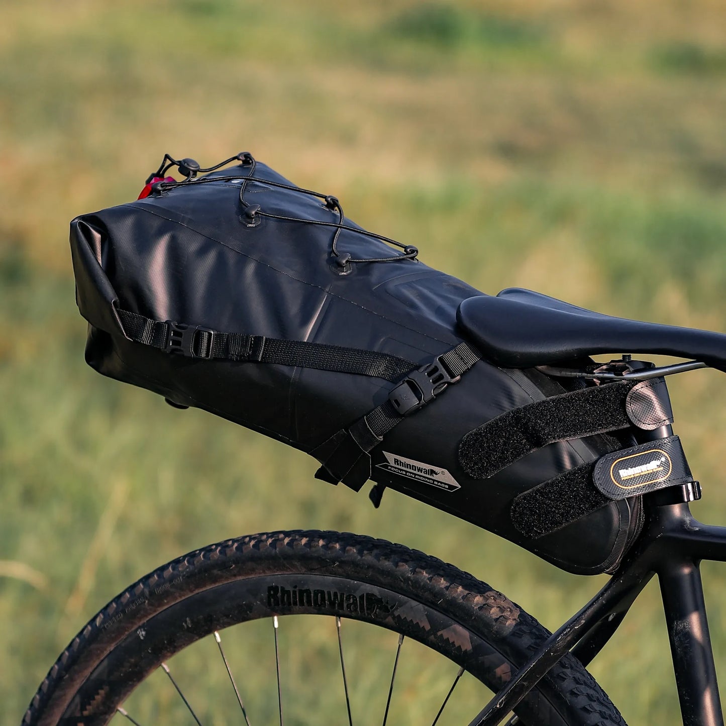 Rhinowalk Bike Waterproof Bicycle Saddle Bag Reflective Large Capacity Foldable image 9