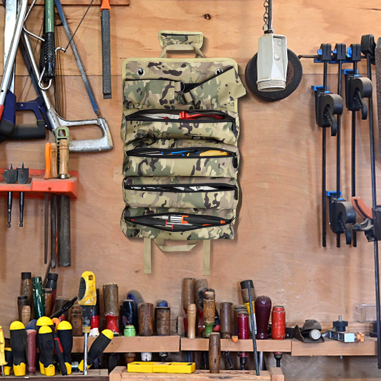 The Ryker Bag Tool Organizers - Small Tool Bag With Detachable Pouches , Heavy image 2