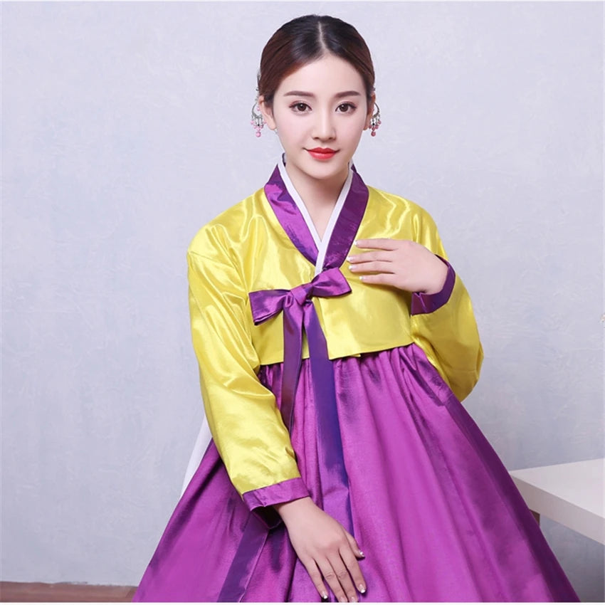 Women Hanbok Dress Korean Fashion Ancient Costumes Traditional Party Asian Pala image 13