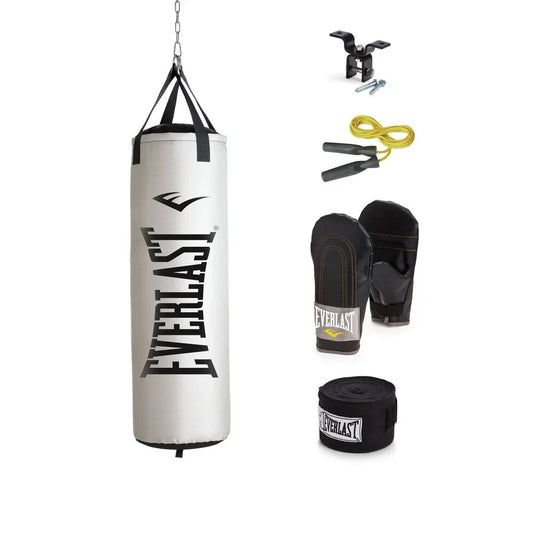 YUBAI 80 Lb. Platinum Heavy Bag Kit,Indoor Rounded  Fitness Training Bag Adult image 0