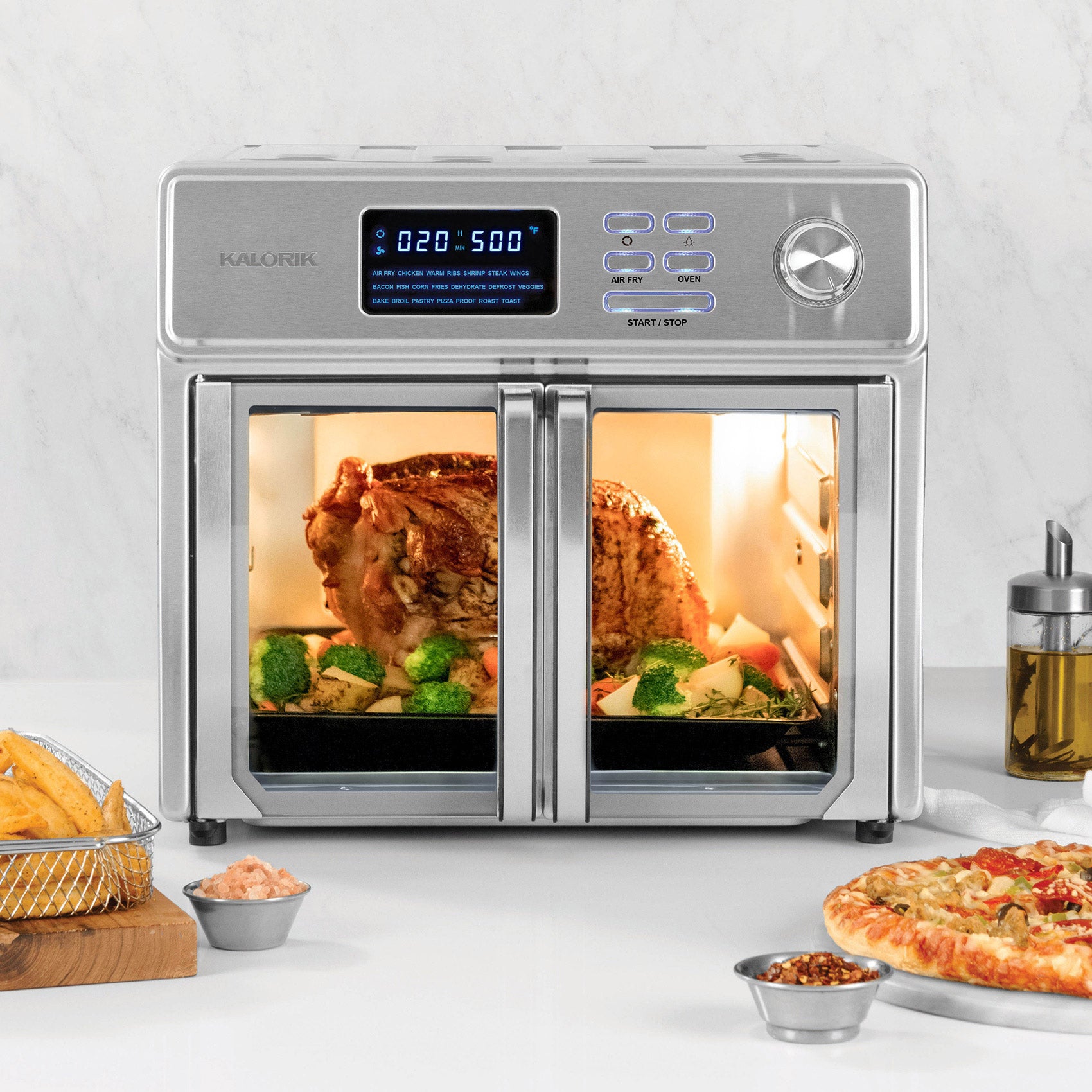 Kalorik 26-Quart Digital Maxx Air Fryer Oven with 7 Accessories image 6