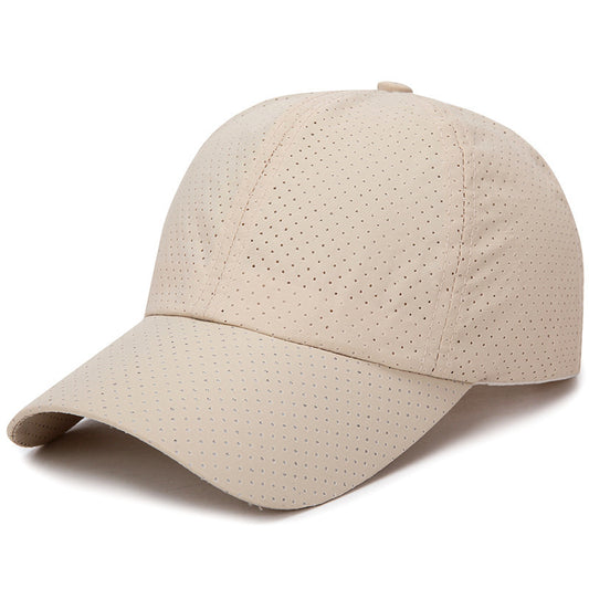 Summer Outdoor Sport Baseball Caps for Women and Men Breathable Mesh Snapback H image 0