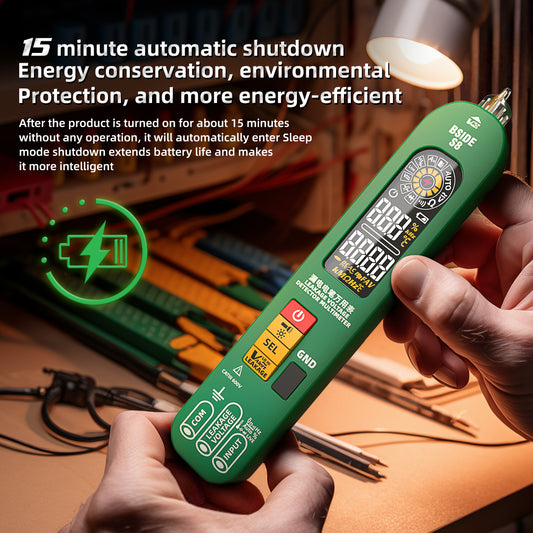 BSIDE New Multifunction Electric Pen Autorange DC AC Voltage Smart Multimeter C image 0