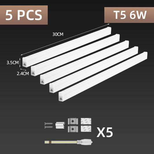 LED Lamp T5/T8 Tube Light 220V 10W Ceiling Lamp For Kitchen Bedroom Lighting Co image 0