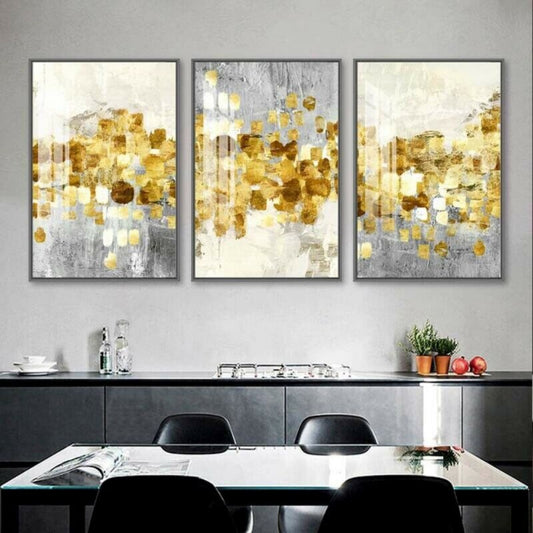 Golden Leaves Home Decoration Painting  Fashion Canvas Wall Painting Bedroom Ki image 0