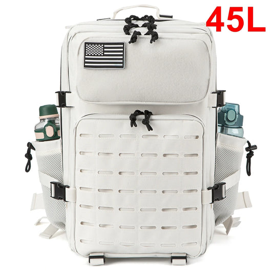 QT&QY 25L/45L Tactical Military Backpack for Men and Women Army Assault Pack Ba image 0
