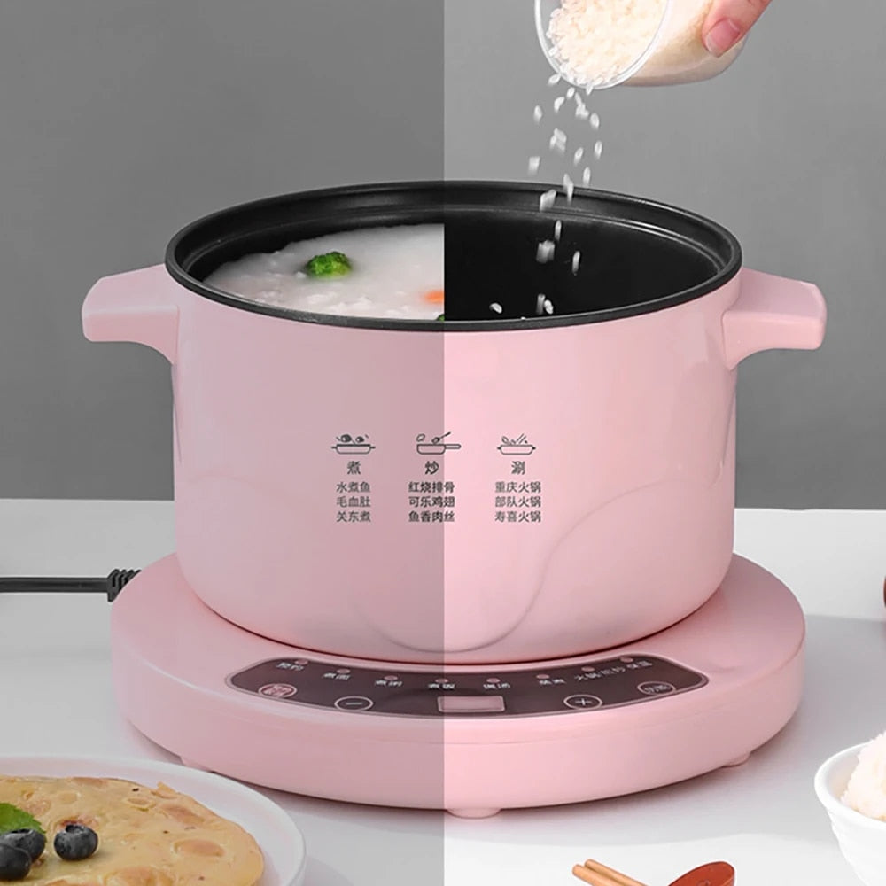 2.6L Electric Multi Cookers Heating Pan Stew Household Cooking Pot Hotpot Noodl image 4