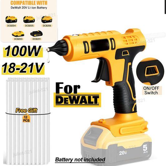 Cordless Electric Handheld Hot Glue Gun Repair DIY Tool Hot Melt Welding Hot Ai image 0