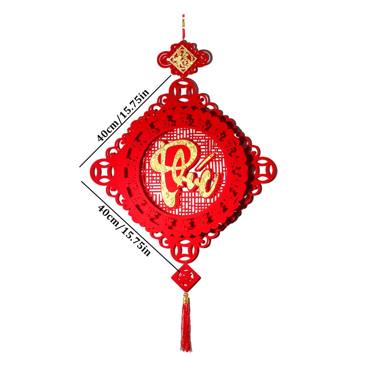 Chinese Lunar New Year Decorations 2024 Vietnam Spring Festival Hanging Pendant image 8