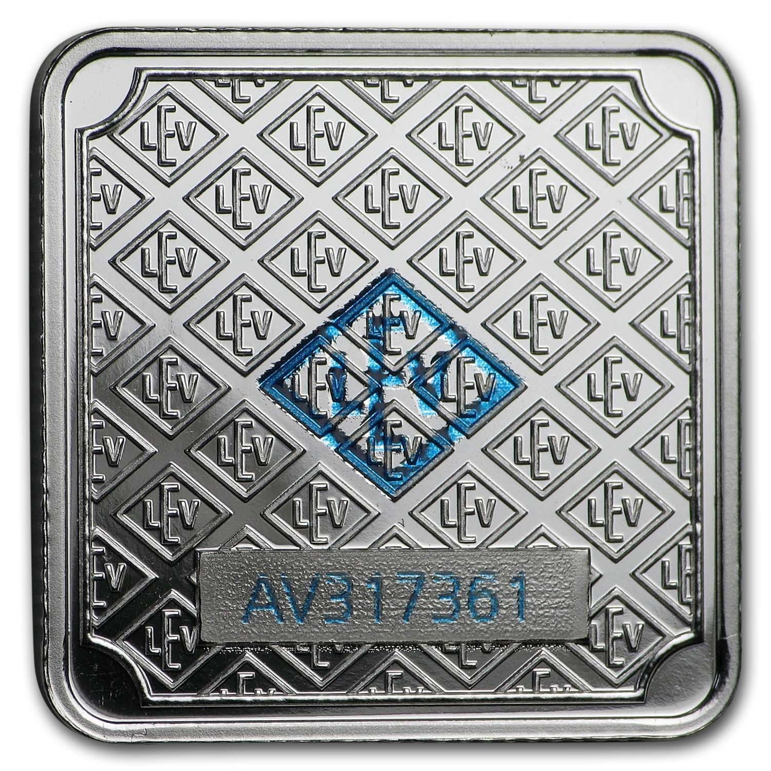 10 g Silver Square - Geiger Edelmetalle (Original Square Series) image 1