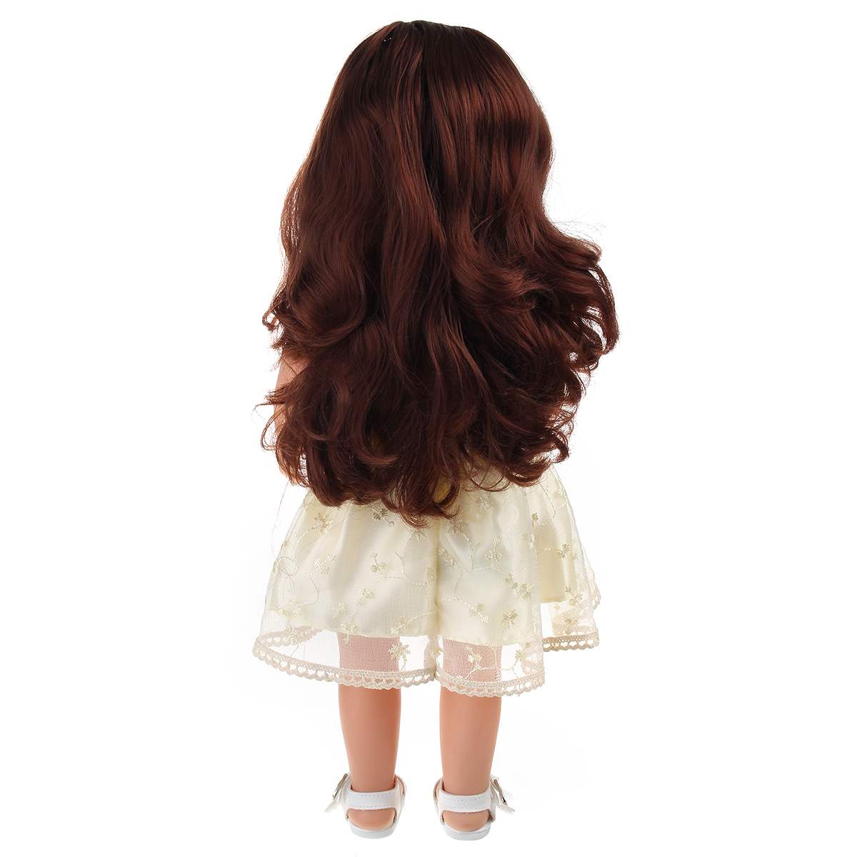 45CM Full Body Vinyl Baby Dolls Toddler Baby Dolls Sleeping Accompany Doll Chris image 5