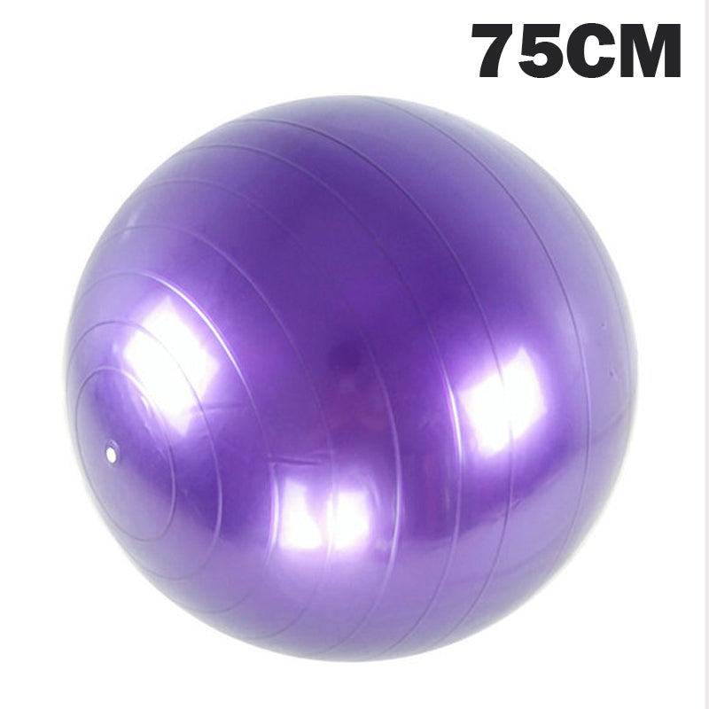Yoga Ball for Fitness Gym Fitball Balance, Pilates Exercise Workout image 2