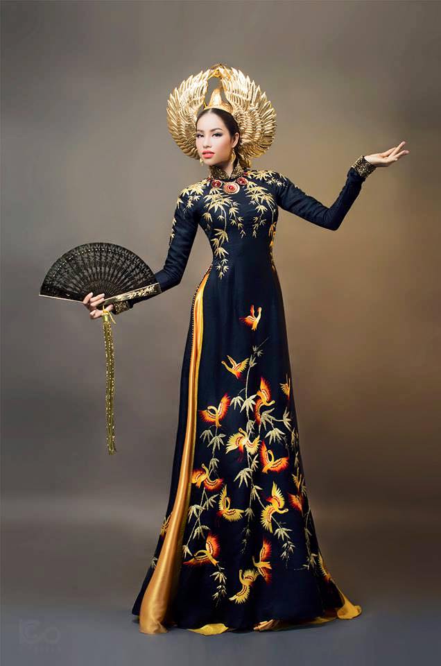 Customized aodai vietnam clothing cheongsam aodai vietnam dress vietnamese trad image 3