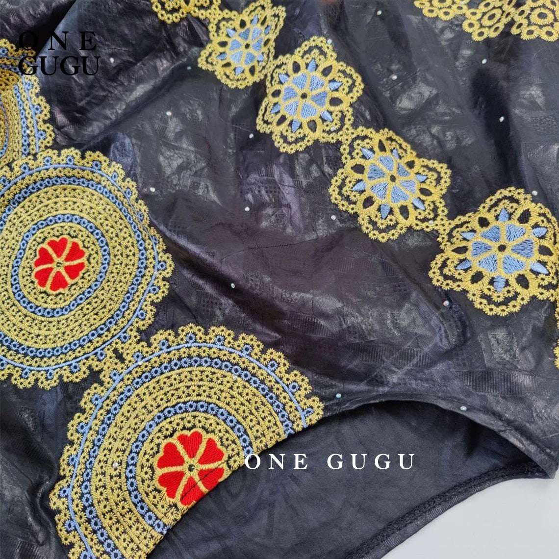 Mix Size Fashion African Bazin Dashiki For Nigerian Mali Women Party Wedding Bo image 4