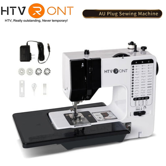 HTVRONT Electric Sewing Machine Portable for Beginners with 38 Stitches Pattern image 0