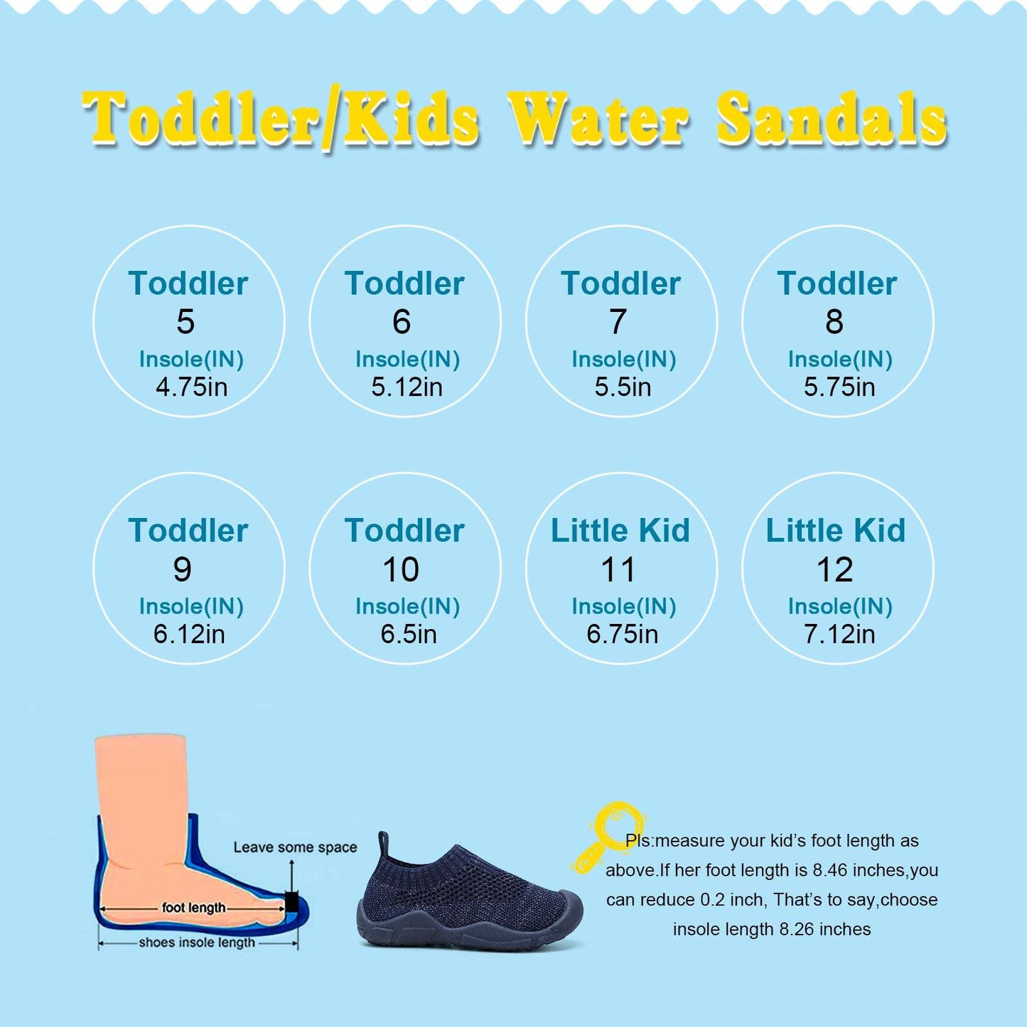 STQ Toddler Boys Girls Sneakers for Kids Lightweight Tennis Walking Sock Shoes image 9