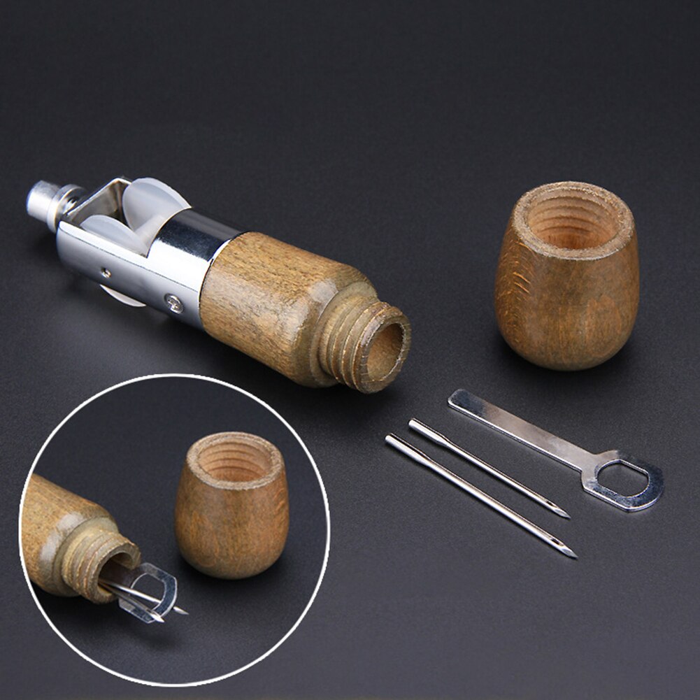 Leather Sewing Machine Manual DIY Luggage Wax Thread Needles Stitcher Leather image 9