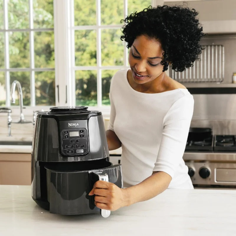Ninja 4QT Air Fryer, Black, AF100WM air fryers  kitchen accessories  air fryer image 1