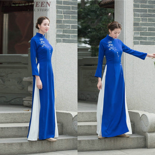 Vietnam Clothing New Arrival 2019 Vietnam Traditional Dress Chinese Oriental Dr image 0