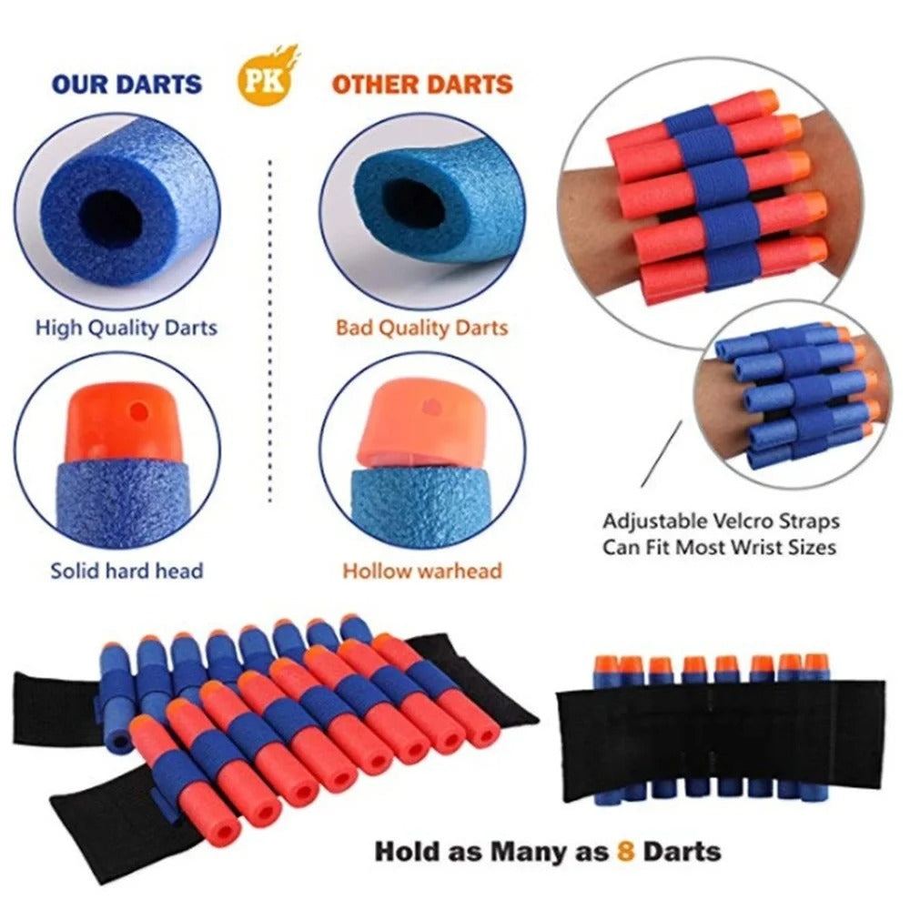 Children Kids Tactical Outdoor Vest Holder Kit Game Guns Accessories Toys for N image 5