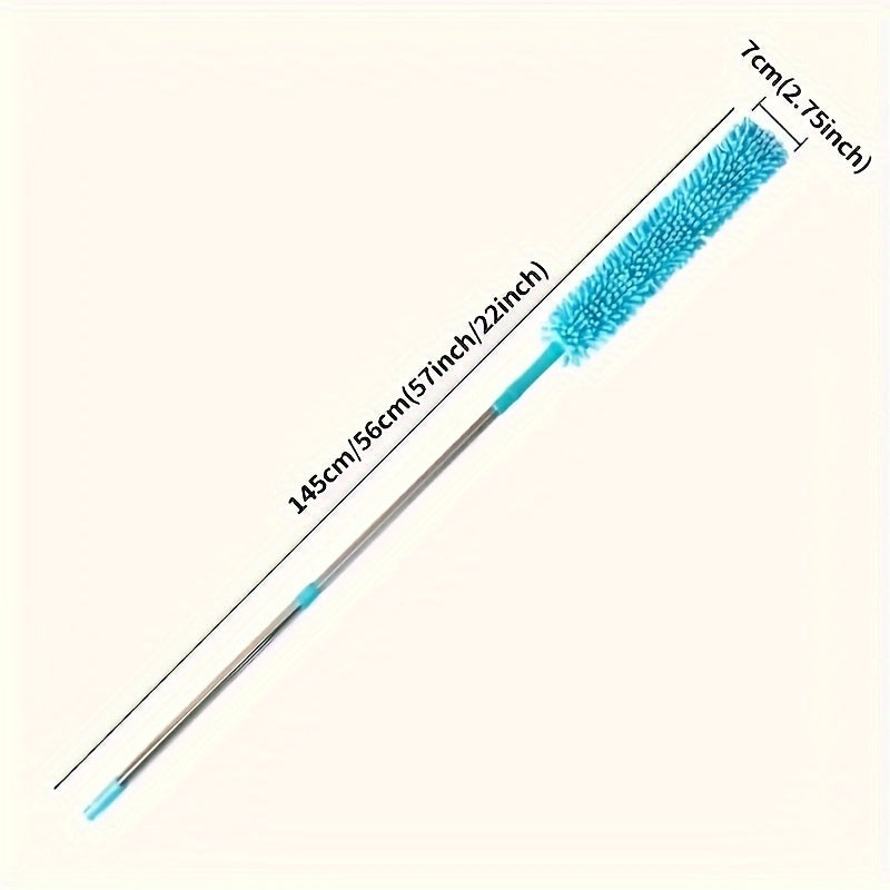 1 Ceiling fan cleaner with telescopic rod, removable and clean ceiling and fan  image 2