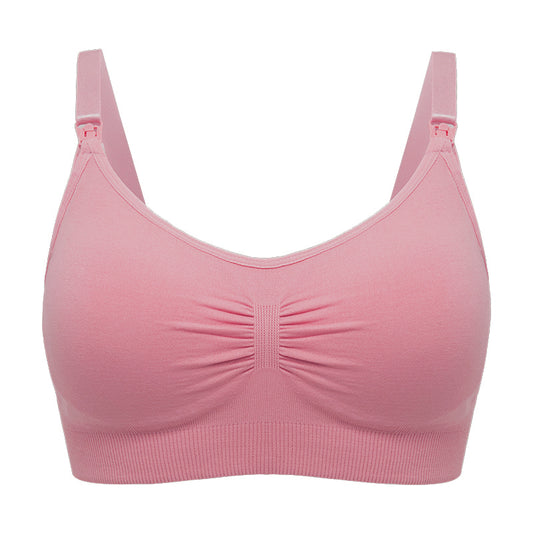 High Quality Plus Size Nursing Bra Breathable Women Breastfeeding Underwear Sea image 0