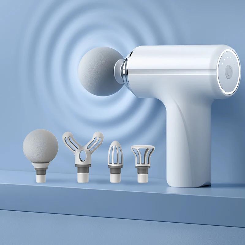Muscle Mini Massage Gun Deep Tissue Handheld Massage Gun Therapy Gun Fascia Gun image 3