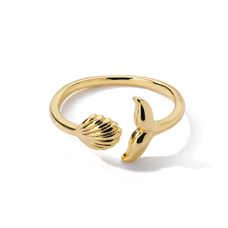 48 Style Women Stainless Steel Rings Gold Color Hollow Out Geometric Open Ring  image 40