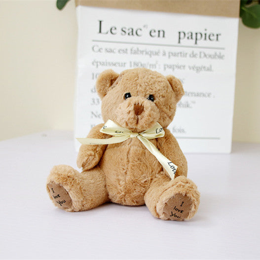 1pc 18cm Cute Bear Dolls Lovely Teddy Bear Stuffed Toy Soft Bear Toy Boys Girls image 3