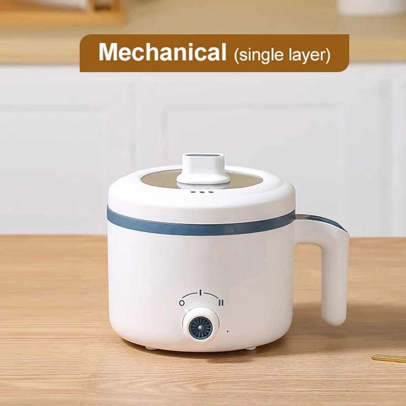 220V Electric Rice Cooker Single Double Layer Multi Cooker Non-Stick Hotpot Pan image 5