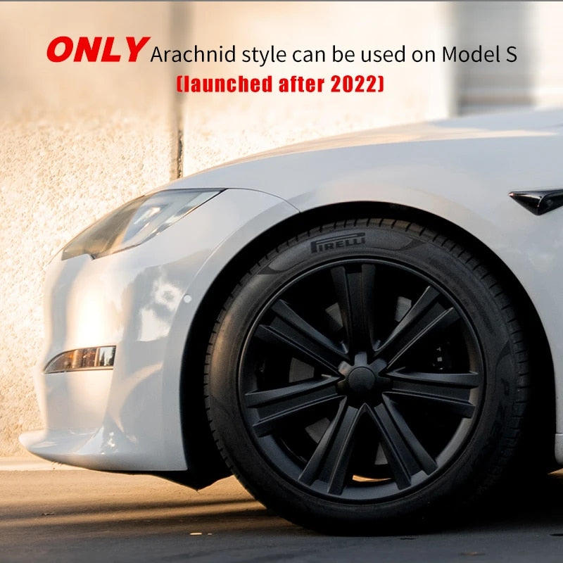 4PCS Wheel Cap For Tesla Model Y 2023 19 Inch RightÂ Left Hubcaps Cyclone Cover image 10