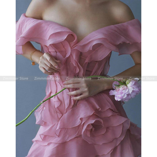 Vietnam niche design new heavy petal ruffles Gorgeous pure desire atmosphere feelin image 0