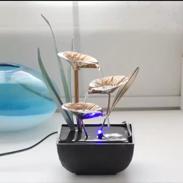 Minimalist Water Desktop Fountains Indoor Waterfall Fountain Tabletop Water image 1