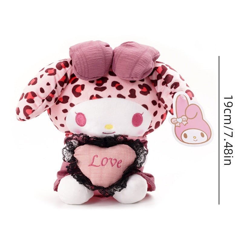 Sanrio Kuromi Melody Love Series Stuffed Toy Plushier Soft Plush Dolls Girlfrie image 3