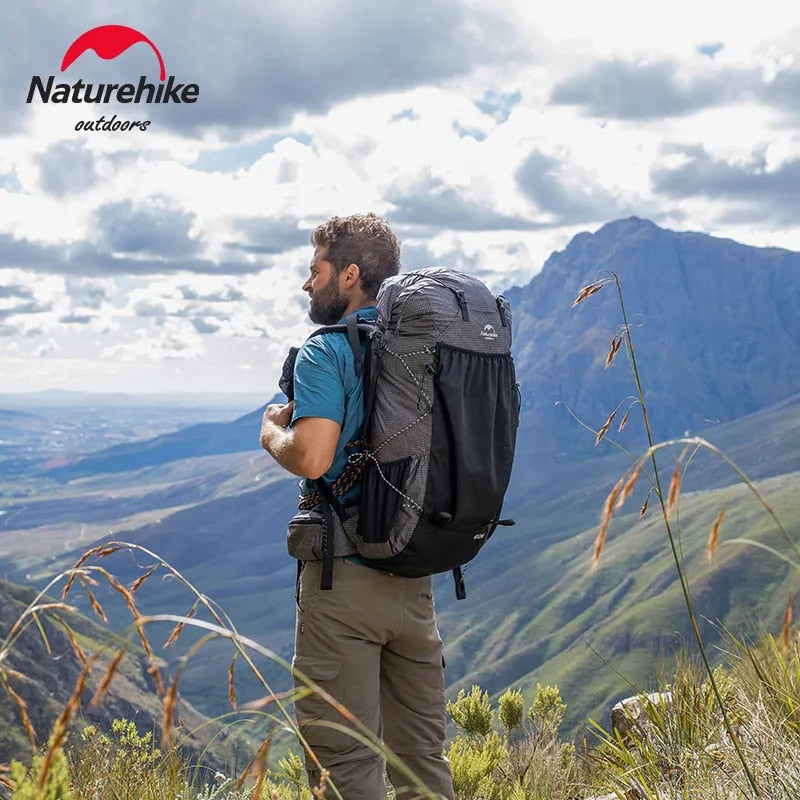 Naturehike Hiking Backpack Outdoor Sports Bag 60+5L Large Capacity Ergonomic De image 7
