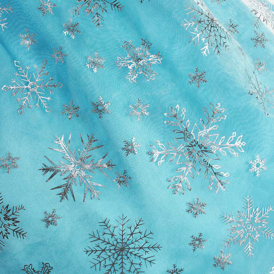 Girls Snow Queen Elsa Kids Costumes For Girl 2024 Carnival Party Prom Gown Robe image 13