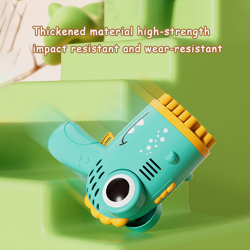40 Hole Dinosaur Bubble Handheld Bubble Machine, Electric Bubble Gun, Outdoor W image 5
