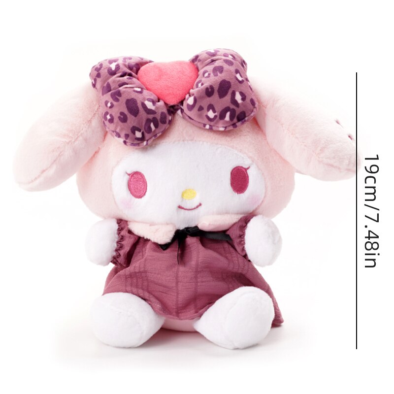 Sanrio Kuromi Melody Love Series Stuffed Toy Plushier Soft Plush Dolls Girlfrie image 1