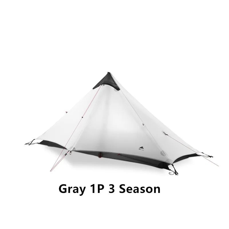 2021 New Version 230cm 3F UL GEAR Lanshan 1 Ultralight Camping 3/4 Season 15D S image 6