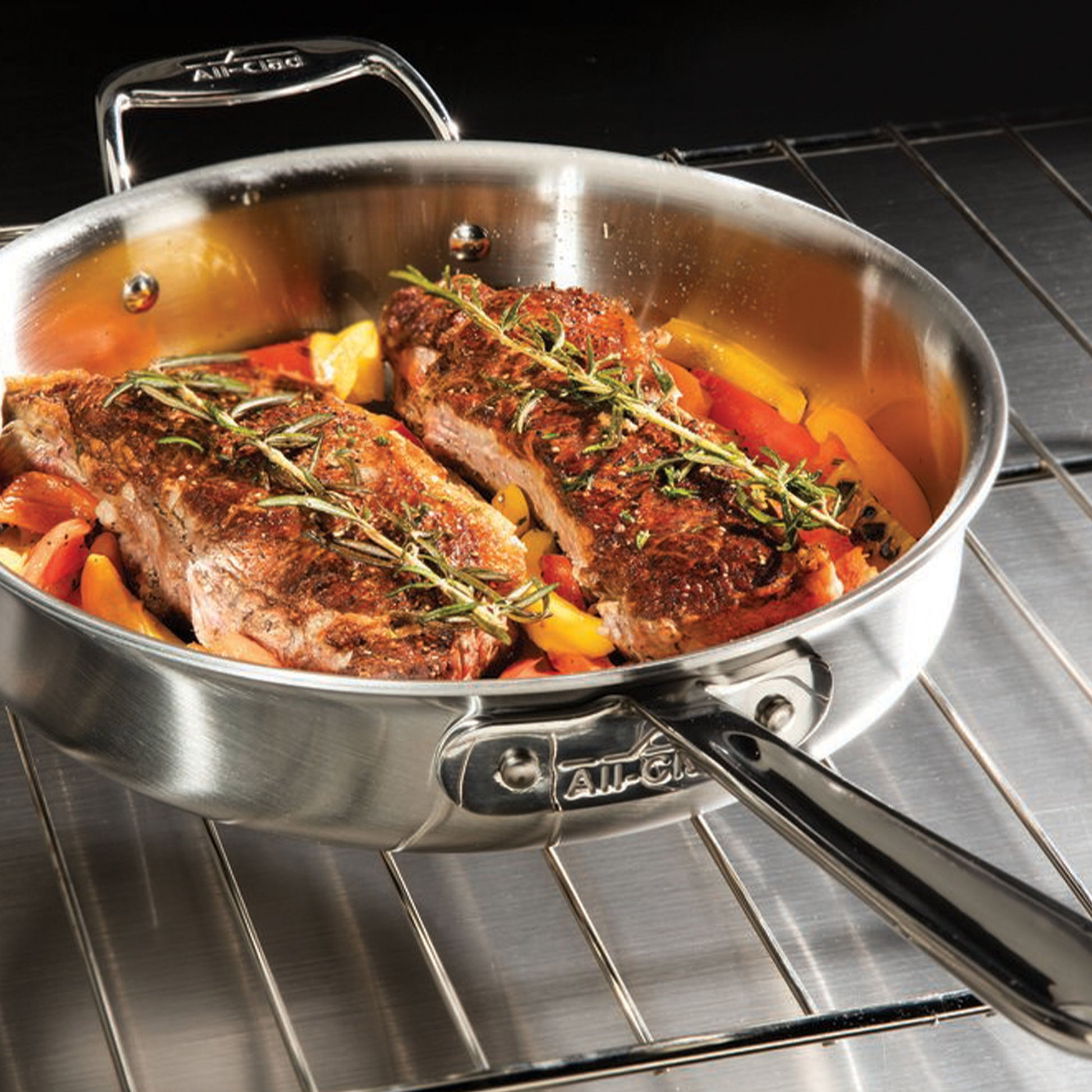 All-Clad d5 Stainless Steel 13-piece Cookware Set image 4
