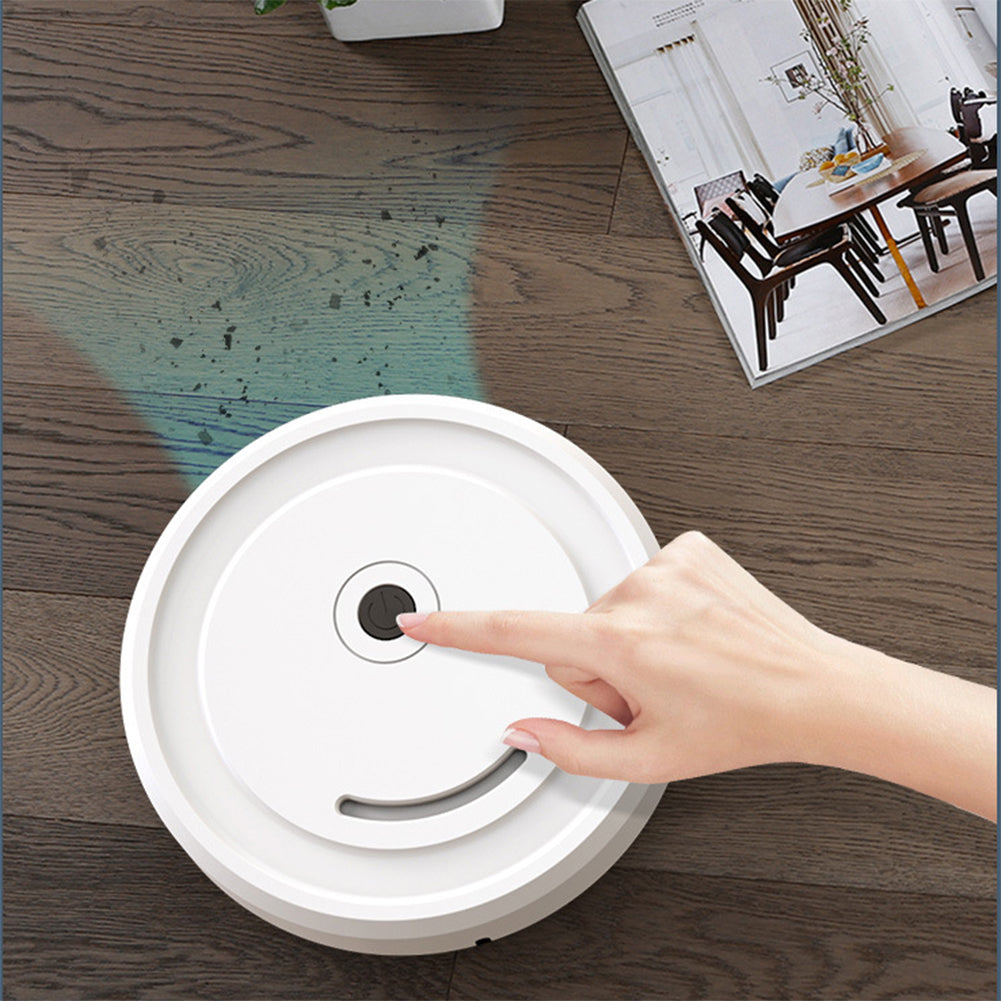 3 in 1 Sweeping Robot Battery Operated Compact Cleaning Machine Low Noise Wirel image 5