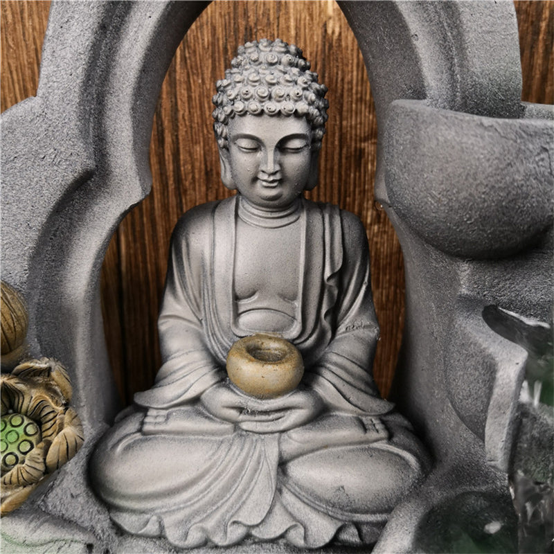 Indoor Air Humidifie Waterfall Fountain Office Tabletop Relaxation Fountain Vie image 5
