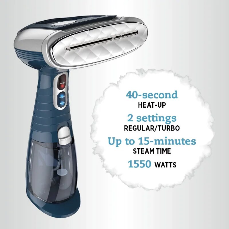 Handheld Garment Steamer for Clothes, Turbo ExtremeSteam 1875W, Portable Handhe image 4