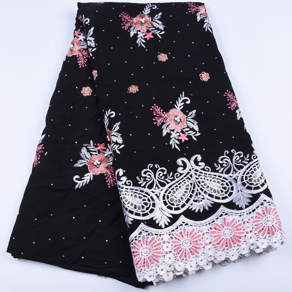 Swiss Voile Cotton Lace Fabric 2019 African Swiss Voile Laces In Switzerland Hi image 9