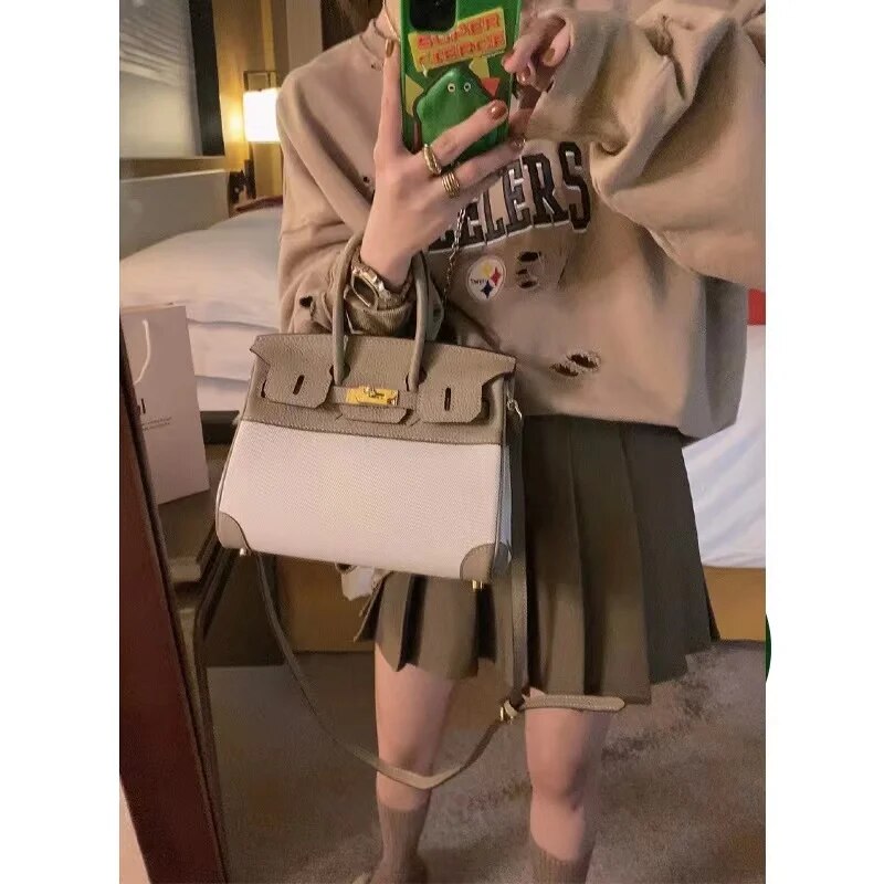 2024 Pregnant Women Pleated Skirt Adjustable Waist Maternity Belly Skirt with L image 8