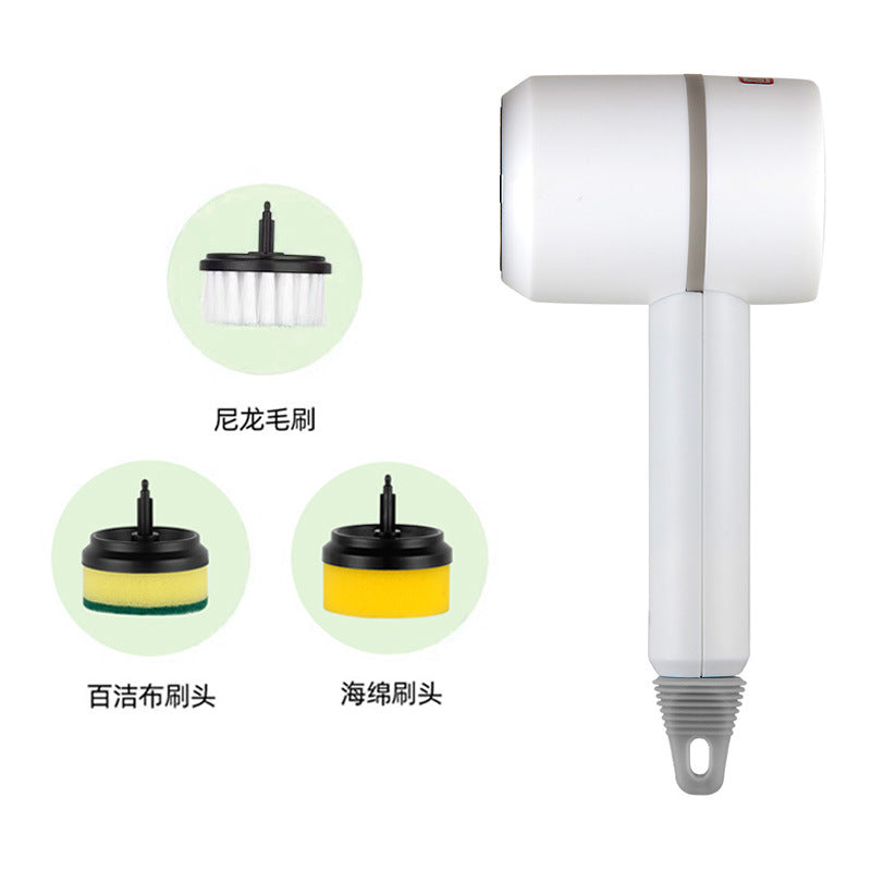 Dishwashing Brush Electric Cleaning Brush Automatic Wireless USB Rechargeable P image 4