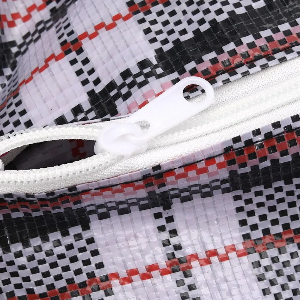 Multifunctional Woven Bag Thickened Luggage Packing Bag Super Large Capacity Wa image 6