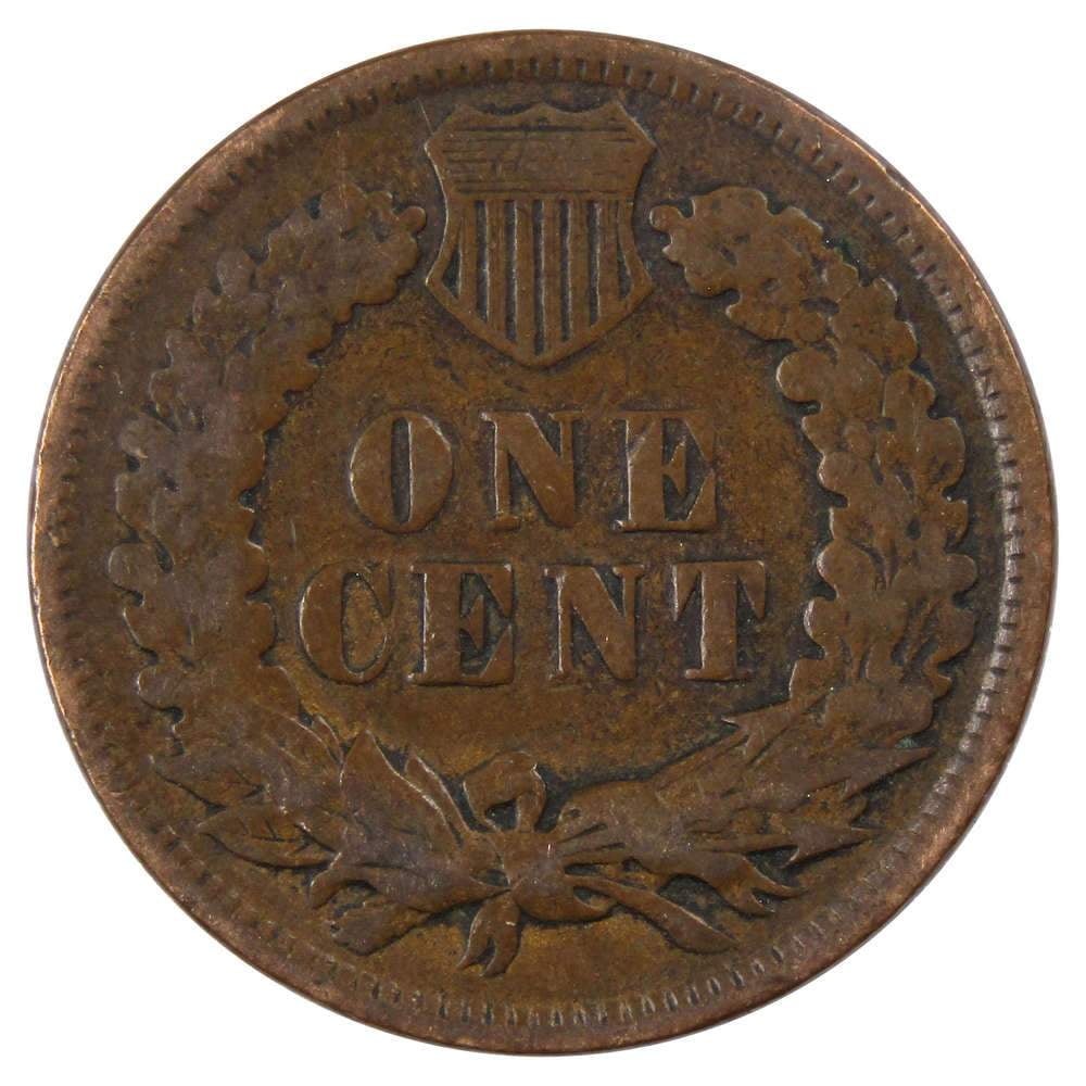 1900 Indian Head Cent AG About Good Bronze Penny 1c Coin Collectible image 1