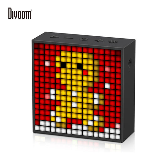 Divoom Timebox Evo Bluetooth Portable Speaker with Clock Alarm Programmable LED image 0